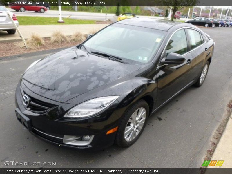 Ebony Black / Black 2010 Mazda MAZDA6 i Touring Sedan