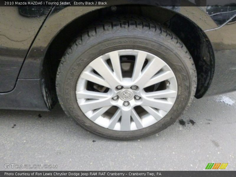 Ebony Black / Black 2010 Mazda MAZDA6 i Touring Sedan