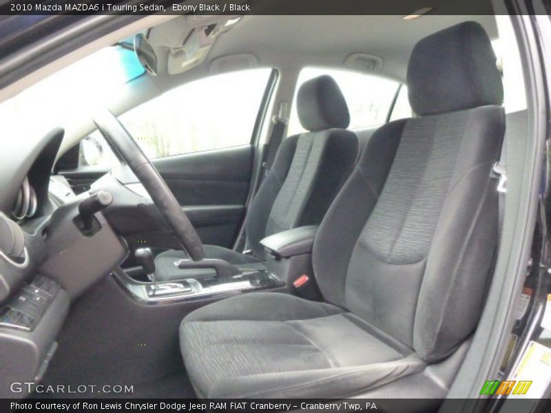 Ebony Black / Black 2010 Mazda MAZDA6 i Touring Sedan