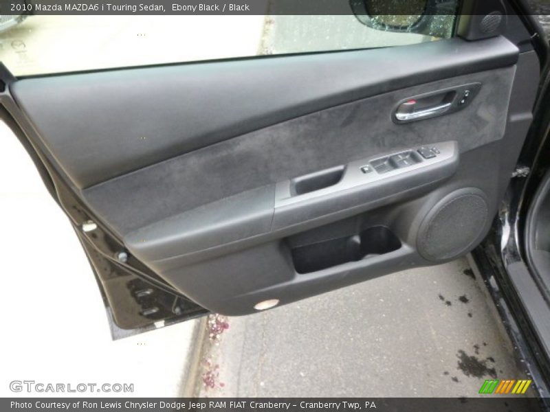 Ebony Black / Black 2010 Mazda MAZDA6 i Touring Sedan