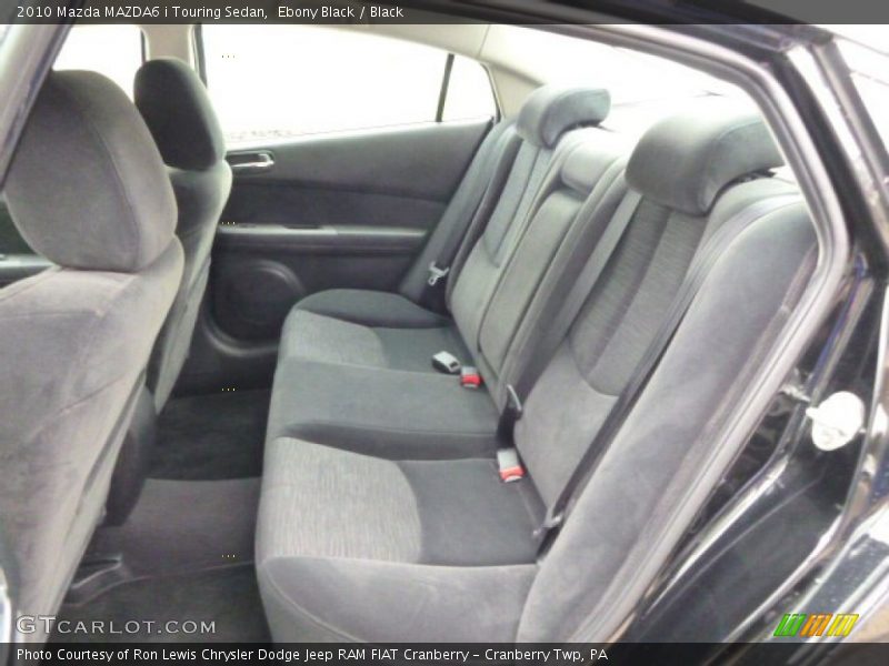 Ebony Black / Black 2010 Mazda MAZDA6 i Touring Sedan