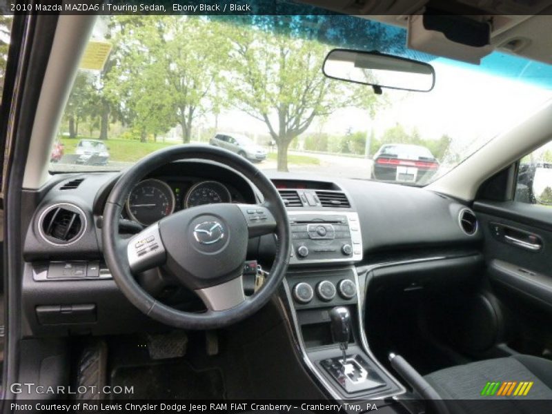 Ebony Black / Black 2010 Mazda MAZDA6 i Touring Sedan