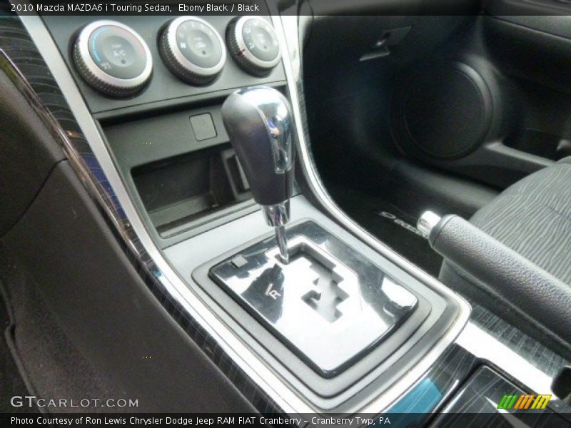 Ebony Black / Black 2010 Mazda MAZDA6 i Touring Sedan