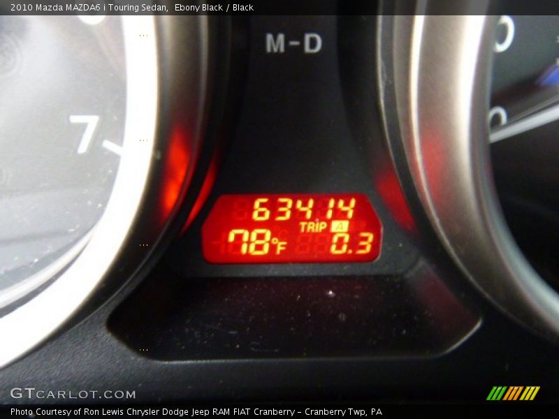 Ebony Black / Black 2010 Mazda MAZDA6 i Touring Sedan