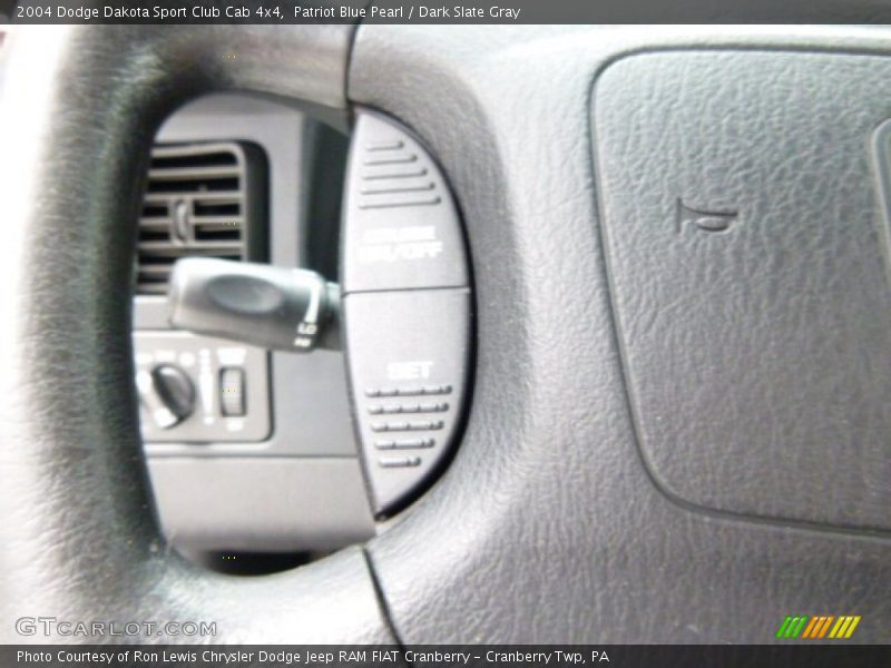 Patriot Blue Pearl / Dark Slate Gray 2004 Dodge Dakota Sport Club Cab 4x4