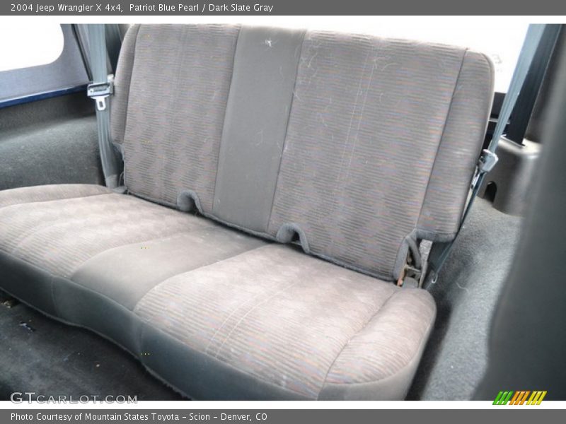 Patriot Blue Pearl / Dark Slate Gray 2004 Jeep Wrangler X 4x4
