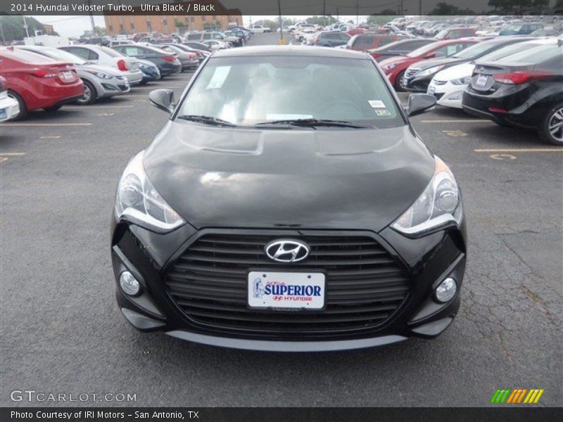 Ultra Black / Black 2014 Hyundai Veloster Turbo