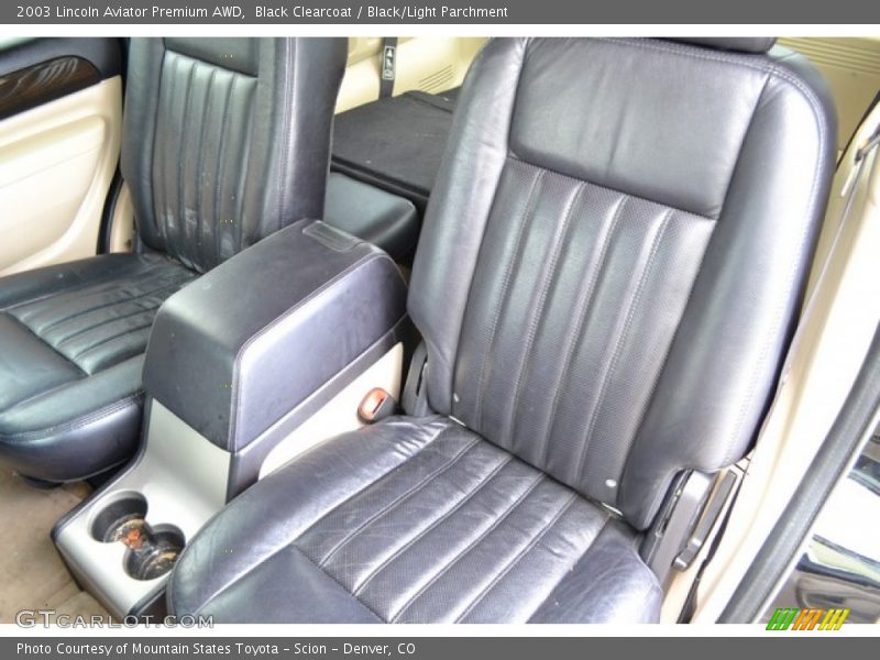 Black Clearcoat / Black/Light Parchment 2003 Lincoln Aviator Premium AWD