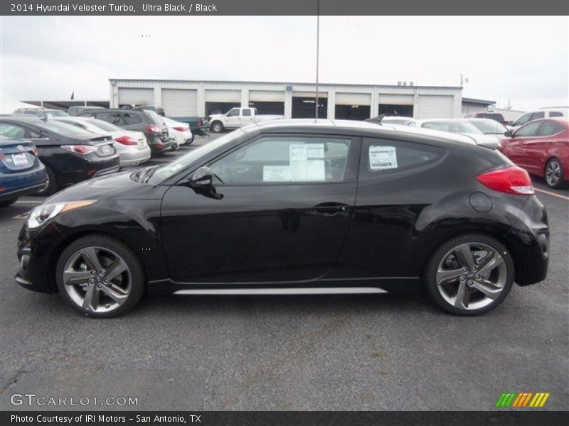 Ultra Black / Black 2014 Hyundai Veloster Turbo