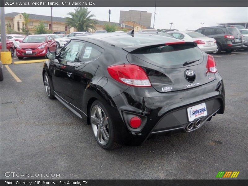 Ultra Black / Black 2014 Hyundai Veloster Turbo
