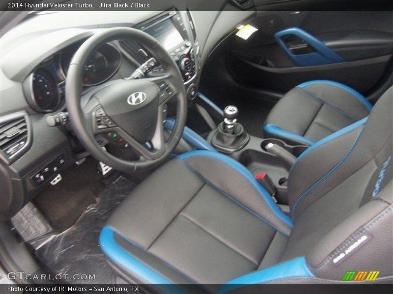 Ultra Black / Black 2014 Hyundai Veloster Turbo