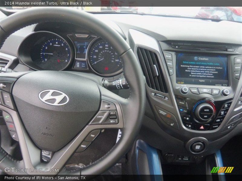 Ultra Black / Black 2014 Hyundai Veloster Turbo