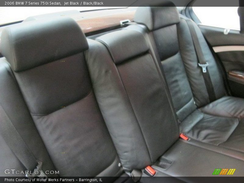 Jet Black / Black/Black 2006 BMW 7 Series 750i Sedan