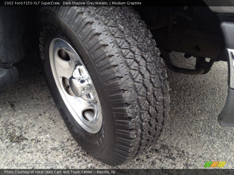 Dark Shadow Grey Metallic / Medium Graphite 2002 Ford F150 XLT SuperCrew