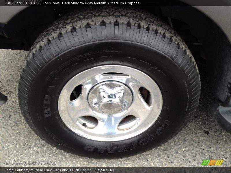 Dark Shadow Grey Metallic / Medium Graphite 2002 Ford F150 XLT SuperCrew