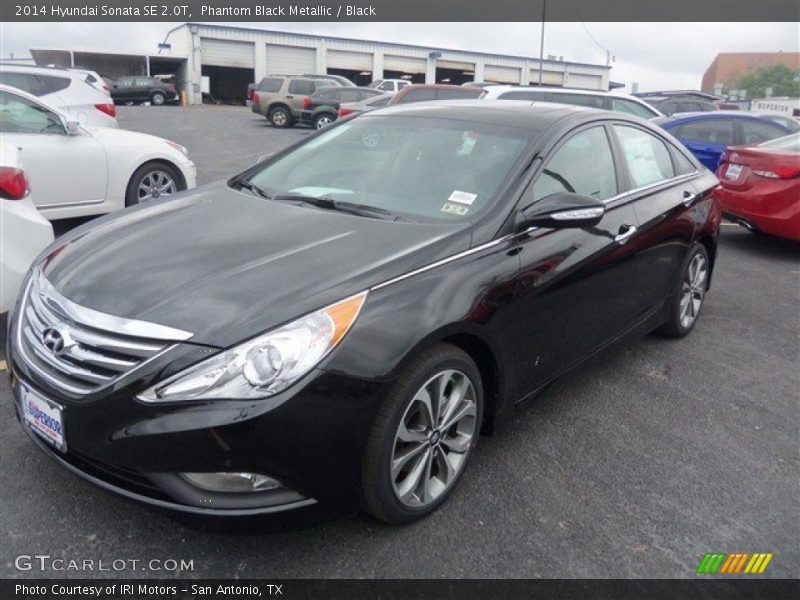 Phantom Black Metallic / Black 2014 Hyundai Sonata SE 2.0T