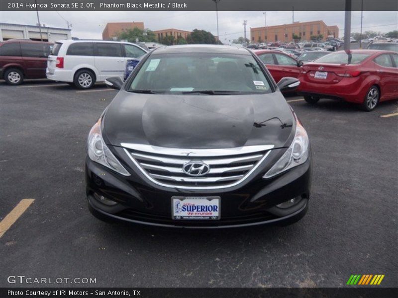 Phantom Black Metallic / Black 2014 Hyundai Sonata SE 2.0T