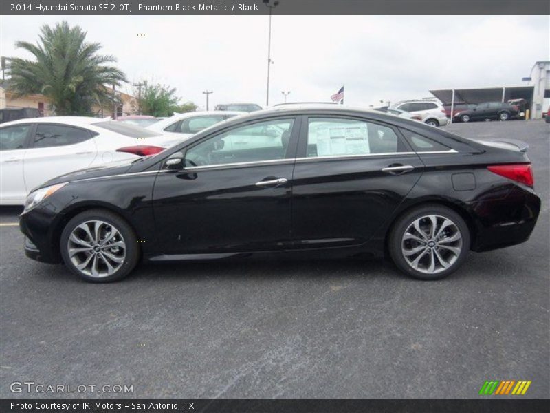 Phantom Black Metallic / Black 2014 Hyundai Sonata SE 2.0T