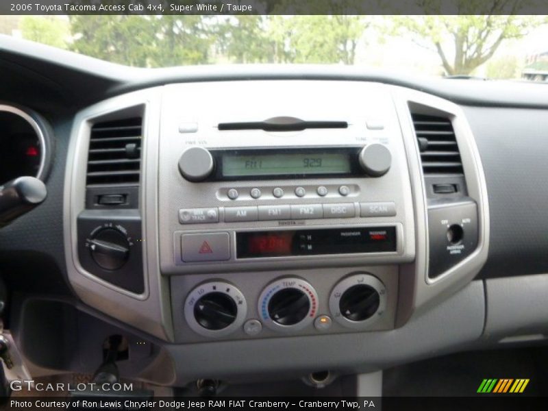 Super White / Taupe 2006 Toyota Tacoma Access Cab 4x4