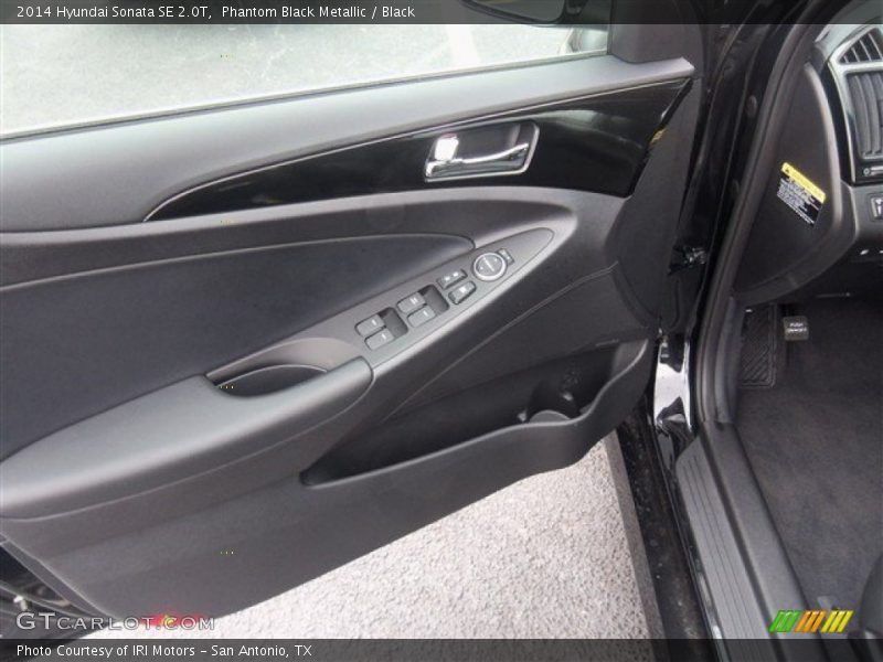 Phantom Black Metallic / Black 2014 Hyundai Sonata SE 2.0T
