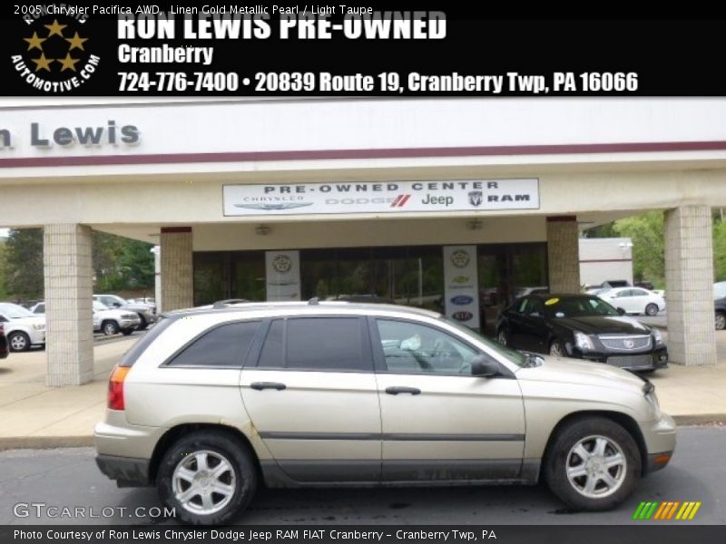 Linen Gold Metallic Pearl / Light Taupe 2005 Chrysler Pacifica AWD