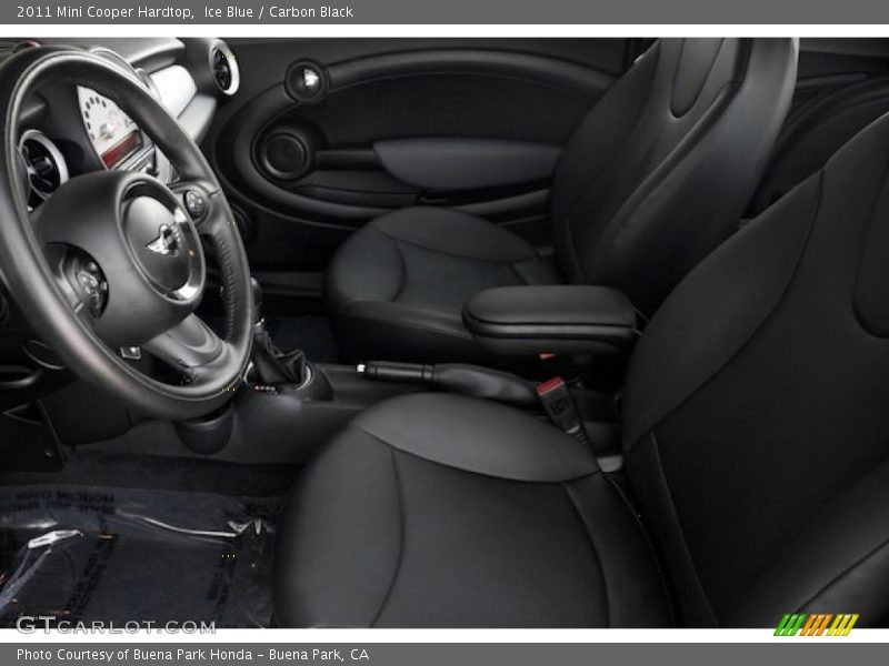 Ice Blue / Carbon Black 2011 Mini Cooper Hardtop