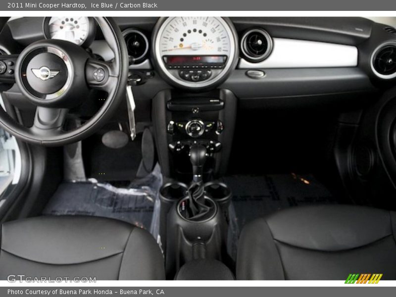 Ice Blue / Carbon Black 2011 Mini Cooper Hardtop