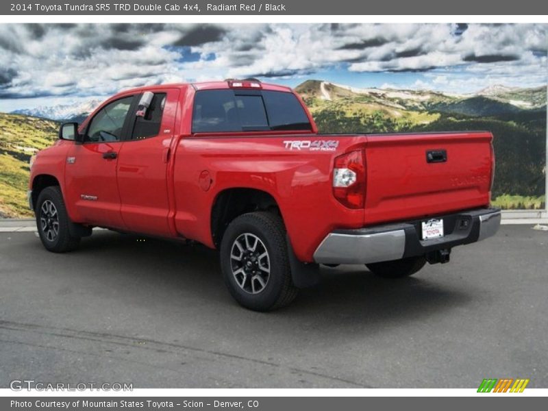 Radiant Red / Black 2014 Toyota Tundra SR5 TRD Double Cab 4x4