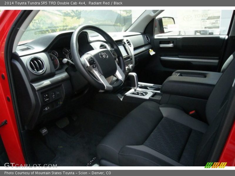 Radiant Red / Black 2014 Toyota Tundra SR5 TRD Double Cab 4x4