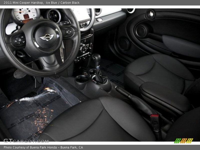 Ice Blue / Carbon Black 2011 Mini Cooper Hardtop