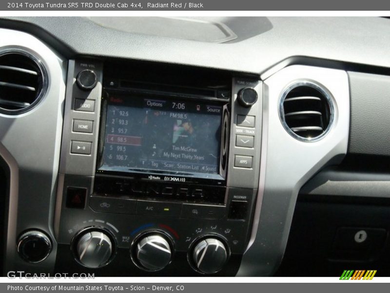 Radiant Red / Black 2014 Toyota Tundra SR5 TRD Double Cab 4x4