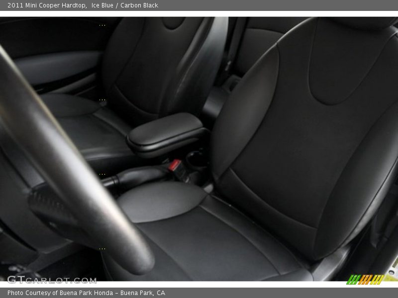 Ice Blue / Carbon Black 2011 Mini Cooper Hardtop