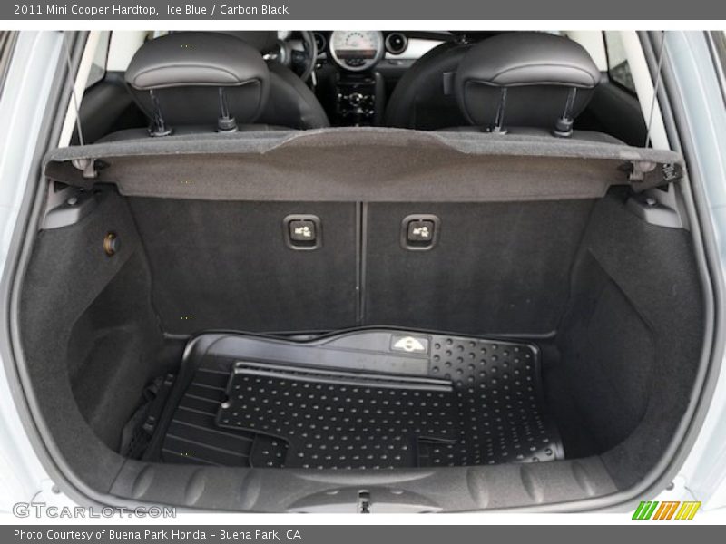 Ice Blue / Carbon Black 2011 Mini Cooper Hardtop