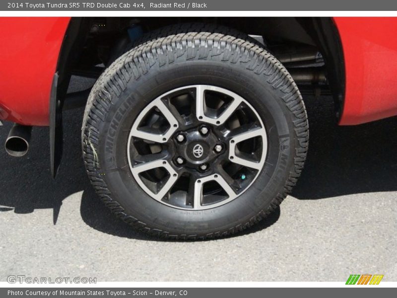 Radiant Red / Black 2014 Toyota Tundra SR5 TRD Double Cab 4x4