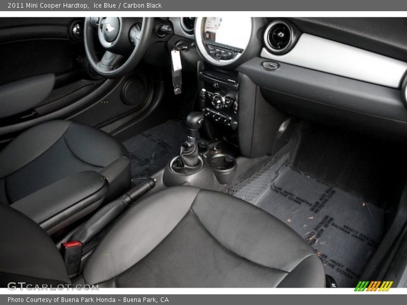 Ice Blue / Carbon Black 2011 Mini Cooper Hardtop