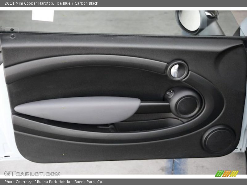 Ice Blue / Carbon Black 2011 Mini Cooper Hardtop