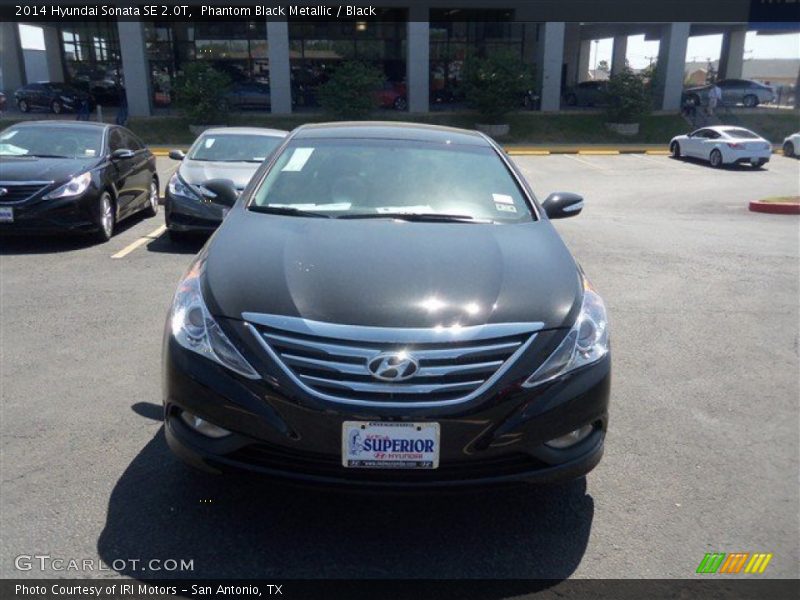 Phantom Black Metallic / Black 2014 Hyundai Sonata SE 2.0T