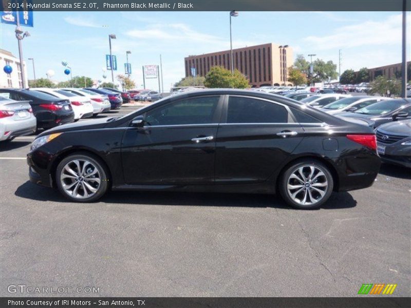 Phantom Black Metallic / Black 2014 Hyundai Sonata SE 2.0T