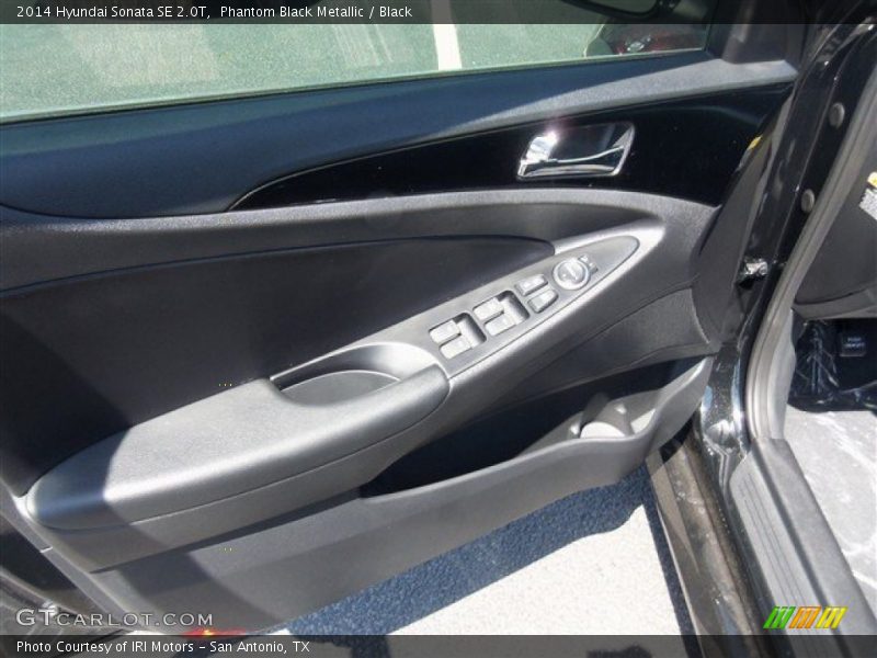 Phantom Black Metallic / Black 2014 Hyundai Sonata SE 2.0T
