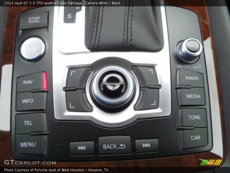 Carrara White / Black 2014 Audi Q7 3.0 TFSI quattro S Line Package