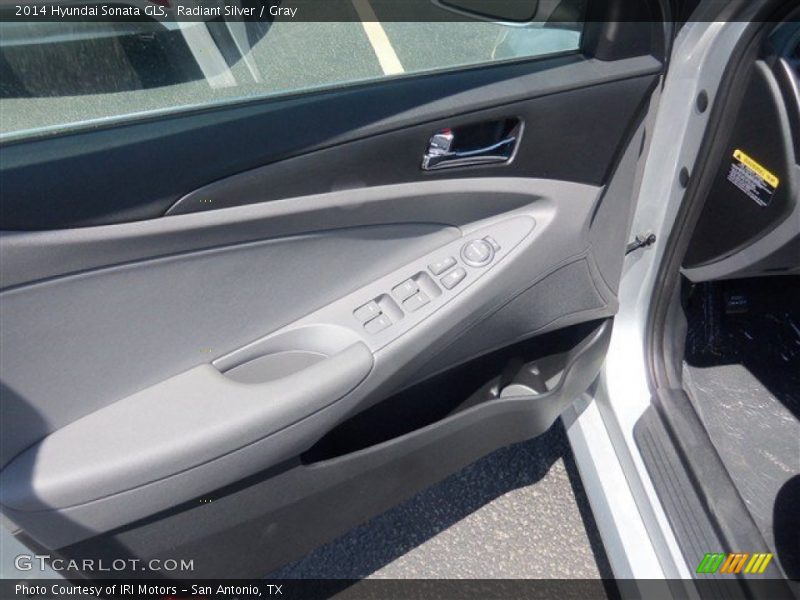 Radiant Silver / Gray 2014 Hyundai Sonata GLS