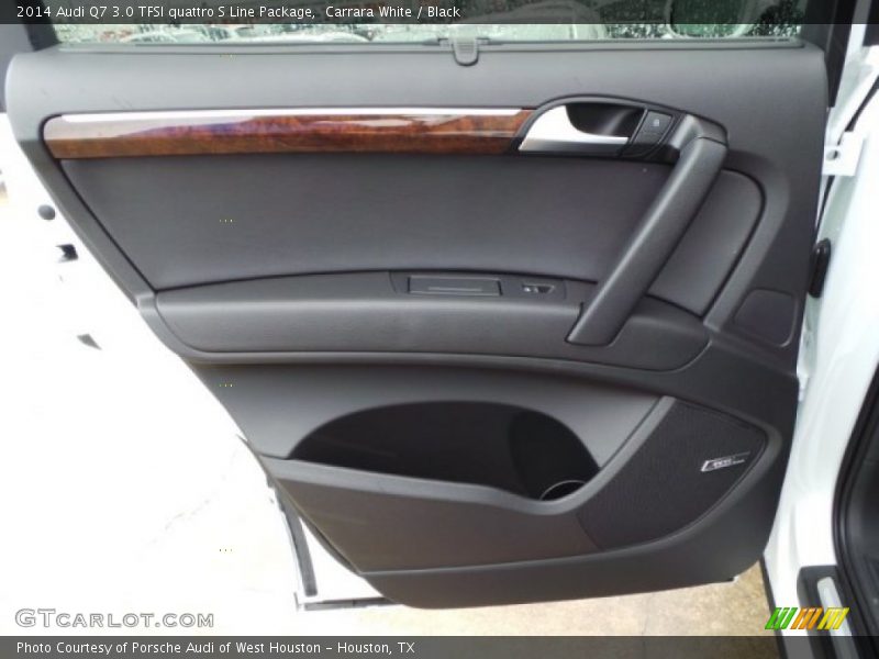Carrara White / Black 2014 Audi Q7 3.0 TFSI quattro S Line Package
