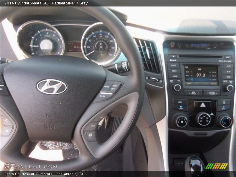 Radiant Silver / Gray 2014 Hyundai Sonata GLS