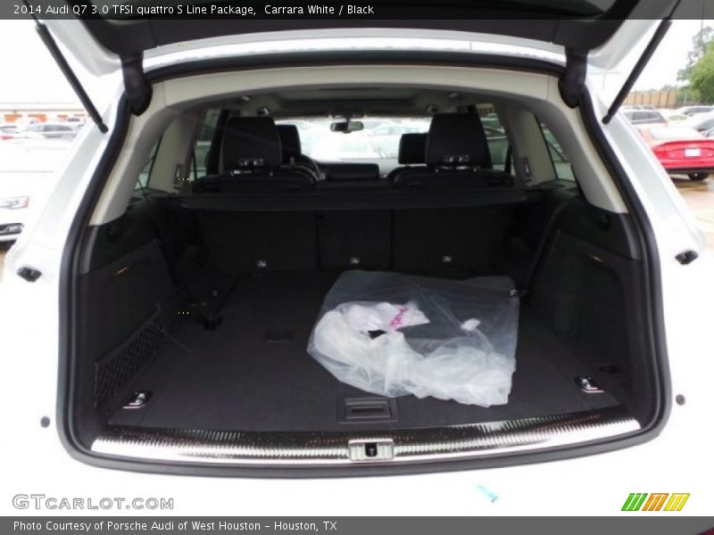Carrara White / Black 2014 Audi Q7 3.0 TFSI quattro S Line Package