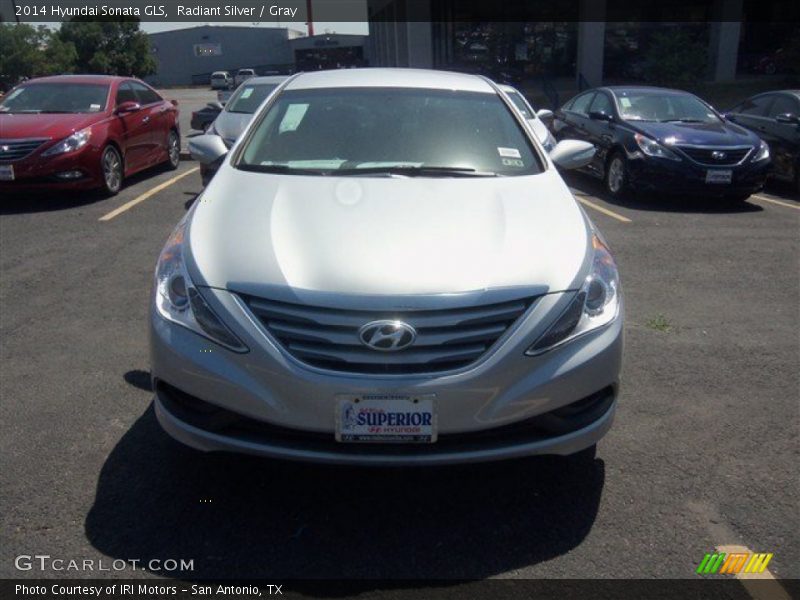 Radiant Silver / Gray 2014 Hyundai Sonata GLS