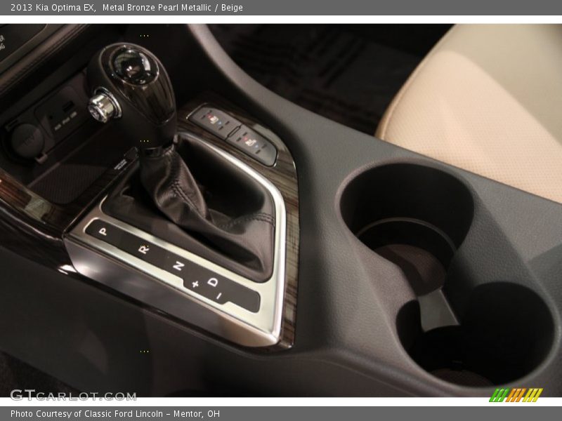 Metal Bronze Pearl Metallic / Beige 2013 Kia Optima EX