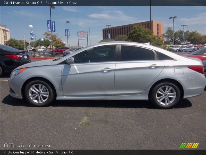 Radiant Silver / Gray 2014 Hyundai Sonata GLS