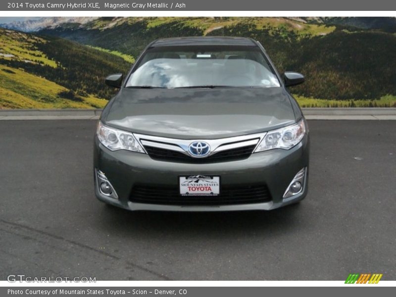 Magnetic Gray Metallic / Ash 2014 Toyota Camry Hybrid XLE