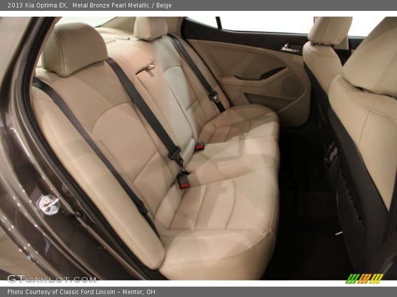 Metal Bronze Pearl Metallic / Beige 2013 Kia Optima EX