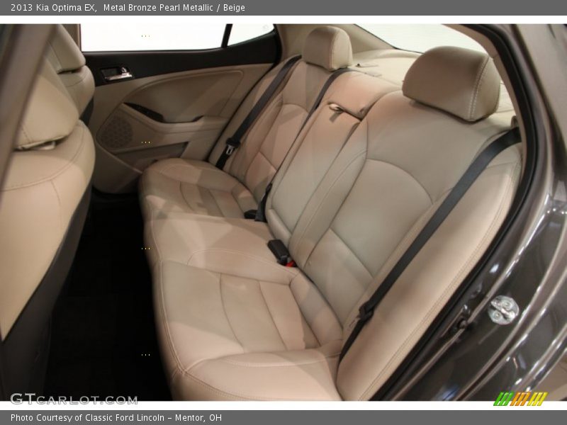 Metal Bronze Pearl Metallic / Beige 2013 Kia Optima EX